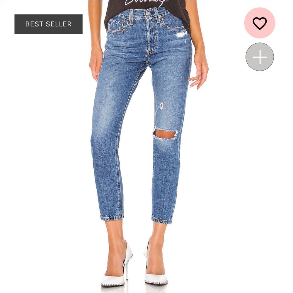 501 Skinny Levi’s Sansome Street